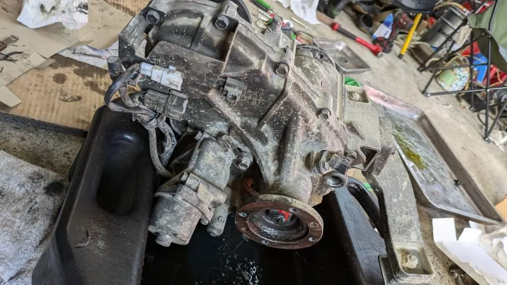 JB23 ジムニー トランスファー ダウンギア組み換え（2台）｜作業事例